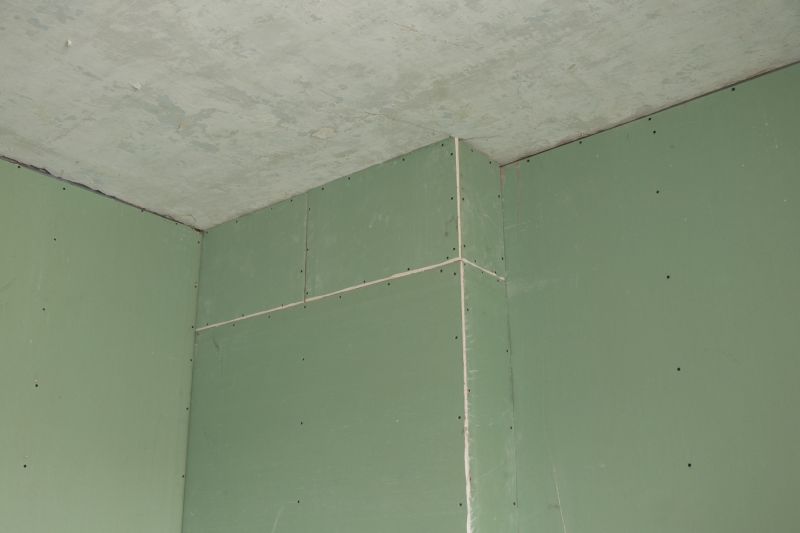 Installed Drywall Corner